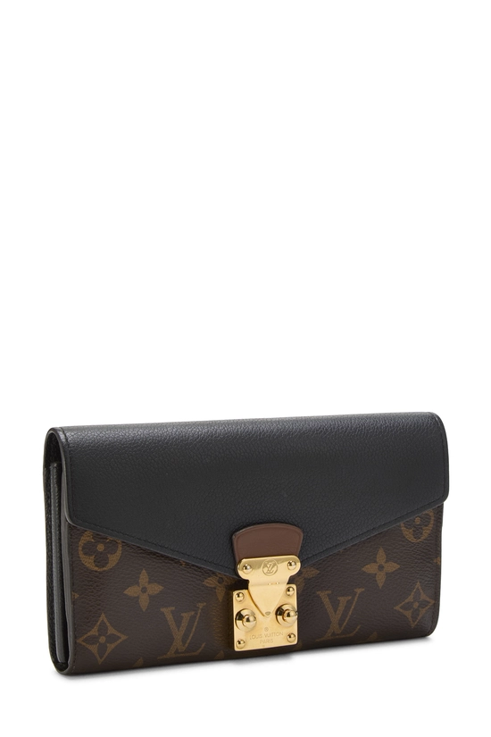 Black Monogram Canvas Pallas Wallet , , large image number 1