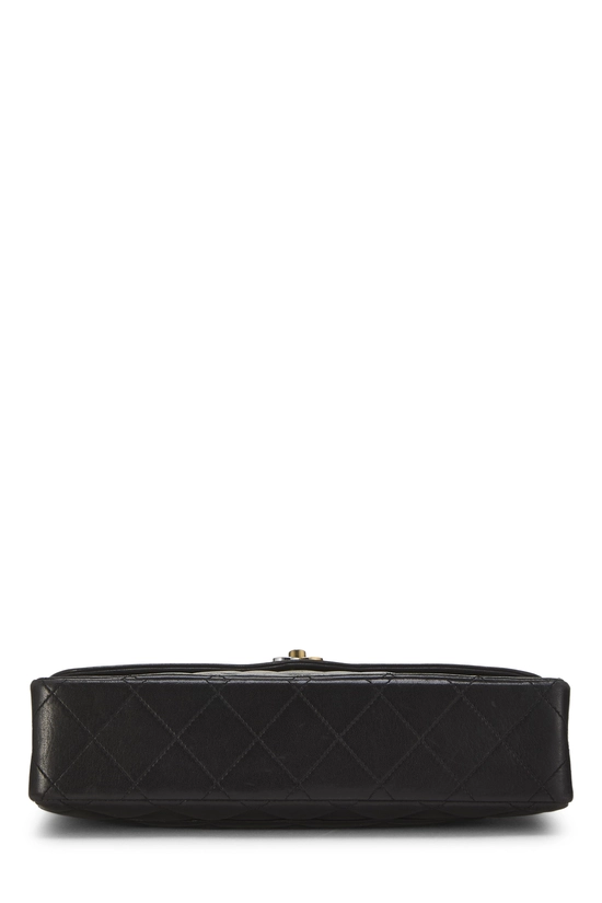 Black Quilted Lambskin Paris Limited Double Flap Jumbo, , large image number 4