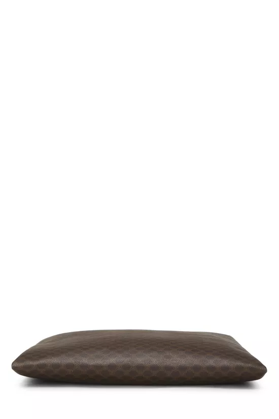 Brown Coated Canvas Macadam Tote, , large image number 4