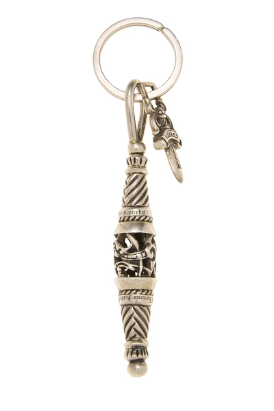 Sterling Silver Celtic Roller Dagger Keychain