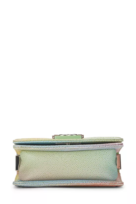 Paris-Cuba Rainbow Quilted Caviar Boy Bag Mini, , large image number 4