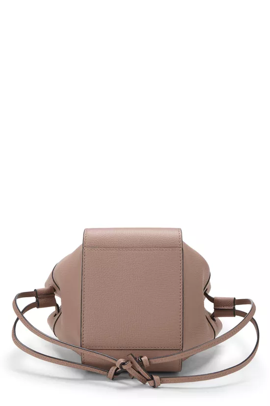 Pink Calfskin Hammock Drawstring Bag Mini, , large image number 4