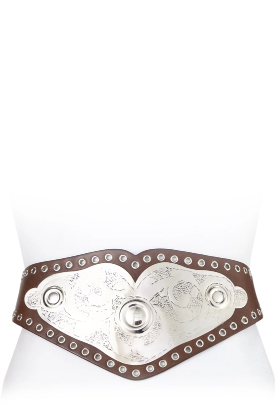 Brown Calfskin Champion Belt Medium, , large image number 1