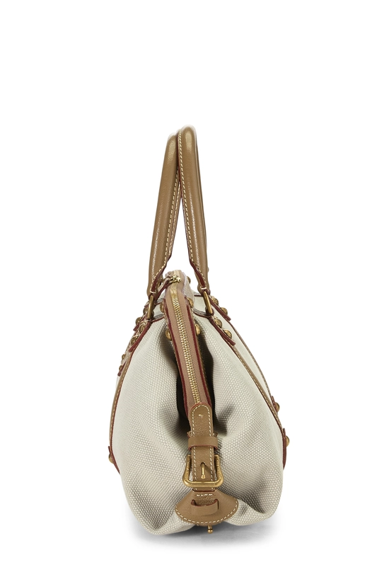 Brown Toile Trianon Sac de Nuit MM, , large image number 2