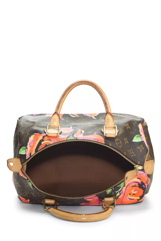 Stephen Sprouse x Louis Vuitton Monogram Roses Speedy 30, , large image number 5