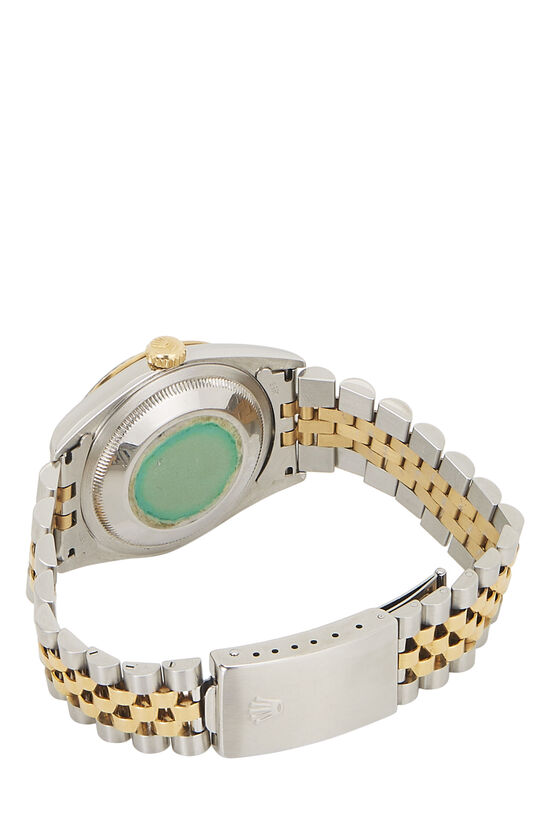 Stainless Steel & 18K Yellow Gold Pyramid Datejust 16233 36mm, , large image number 3