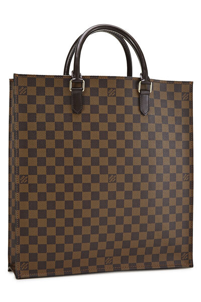 Damier Ebene Sac Plat, , large