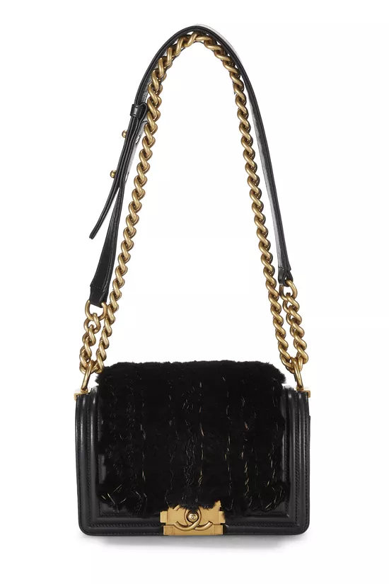 Black Lapin Boy Bag Small, , large image number 1