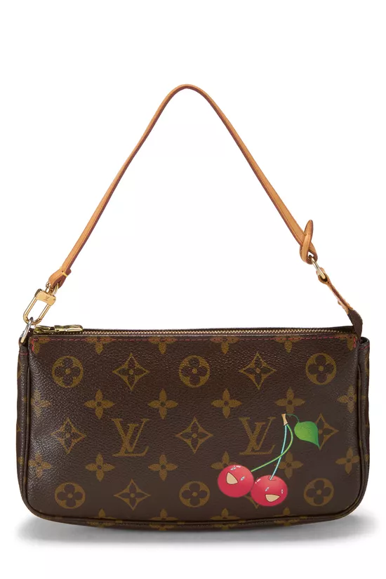 Takashi Murakami x Louis Vuitton Monogram Canvas Cerises Pochette Accessoires, , large image number 0