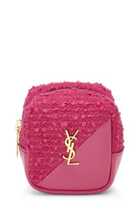 Louis Vuitton Gold & Pink Mosaique Monogram Bag Charm