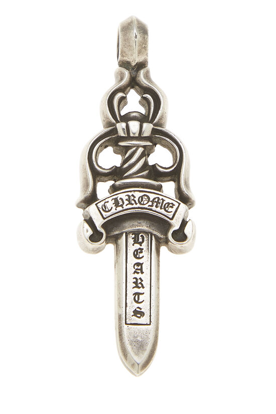 Chrome Hearts Sterling Silver Dagger Pendant QZJ5F82OVB000 | WGACA