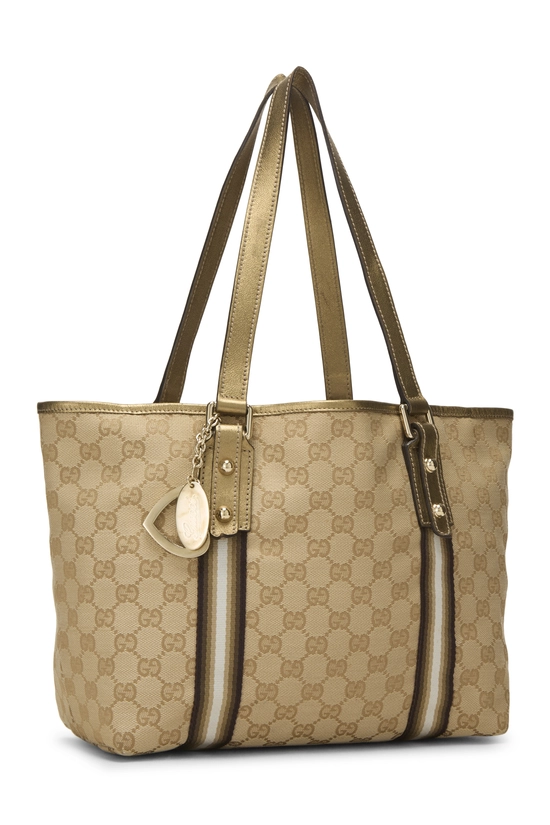 Gold Original GG Canvas Jolicoeur Tote, , large image number 1