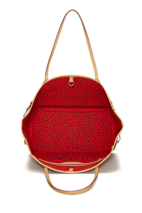 Louis Vuitton x Yayoi Kusama Red Dots Monogram Neverfull MM Bag
