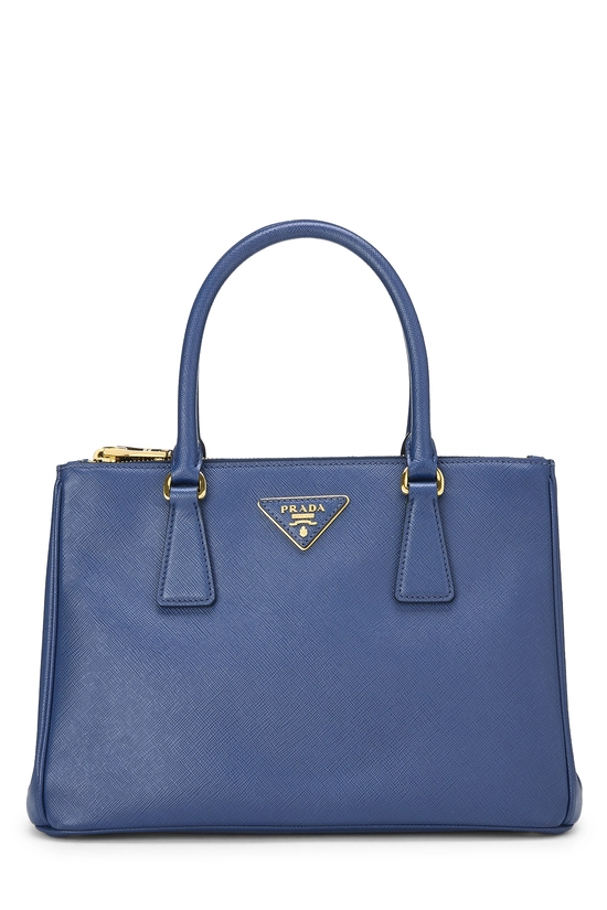 Blue Saffiano Galleria Tote Small, , large image number 0