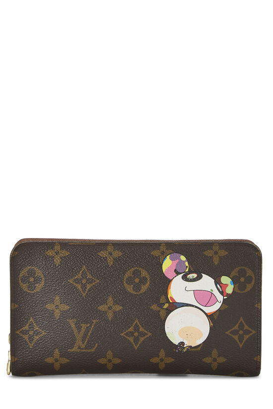 Louis Vuitton Murakami Monogram Panda Zippy Wallet