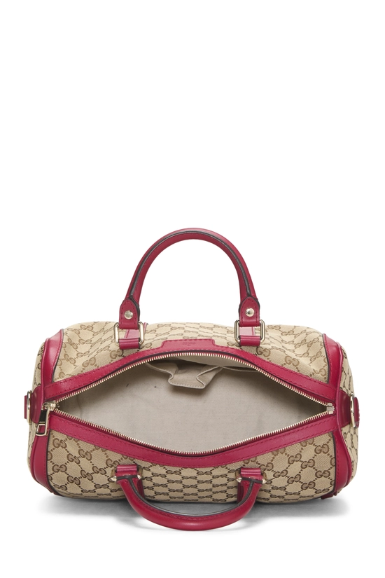 Red Original GG Canvas Boston Handbag Medium, , large image number 5