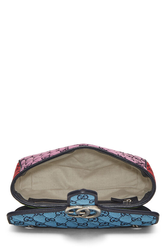 Multicolor GG Canvas Marmont Shoulder Bag Small, , large image number 5