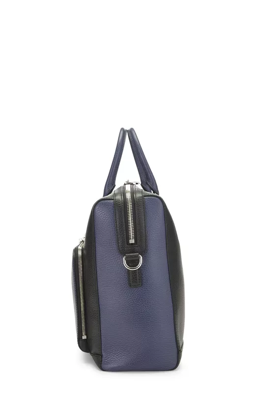 Multicolor Grained Leather Top Handle Tote, , large image number 2