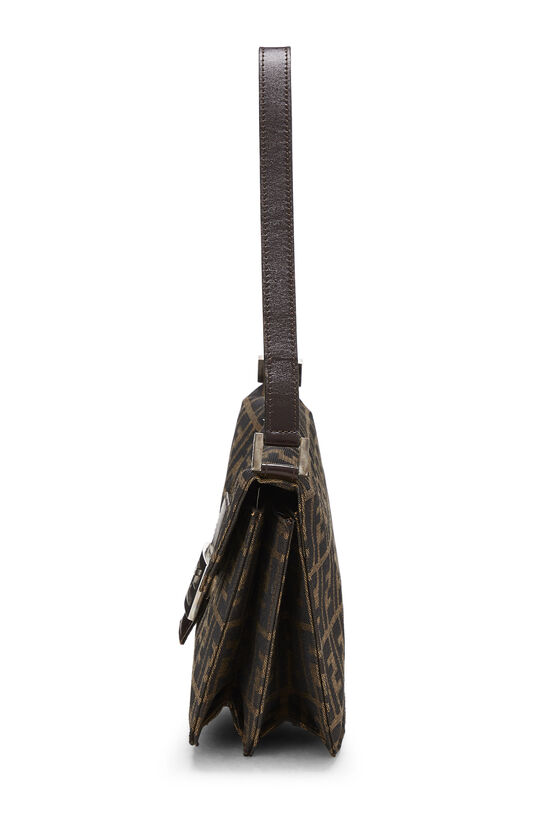 Brown Zucca Canvas Shoulder Bag, , large image number 2