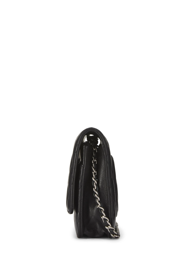 Black Calfskin Classic Quilted Wallet on Chain (WOC), , large image number 2