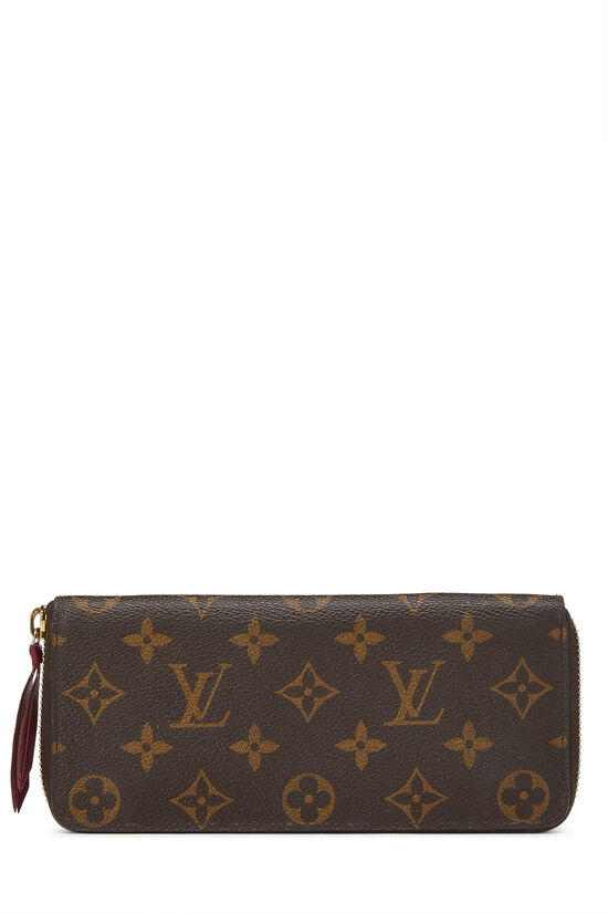 Louis Vuitton - Monogram Canvas Clemence Continental Wallet