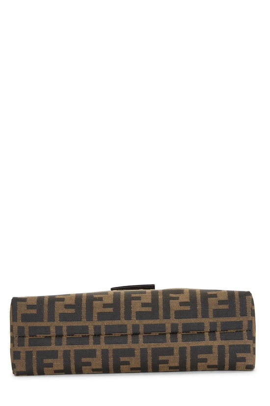 Brown Zucca Canvas Shoulder Bag, , large image number 4