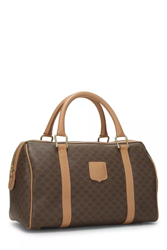 Brown Coated Canvas Macadam Boston, , large image number 1