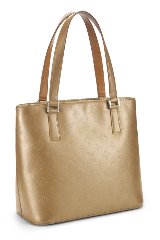 Beige Monogram Vernis Mat Stockton, , large image number 1