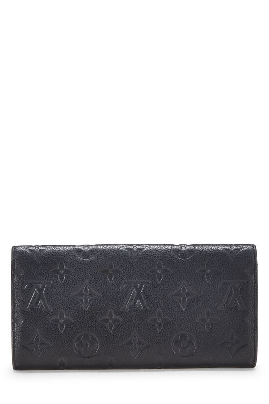 Louis Vuitton LV Monogram Empreinte Leather Curieuse Wallet
