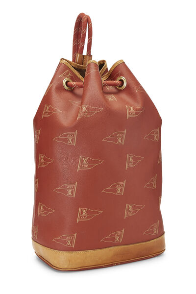 Red Coated Canvas LV Cup Saint Tropez , , large