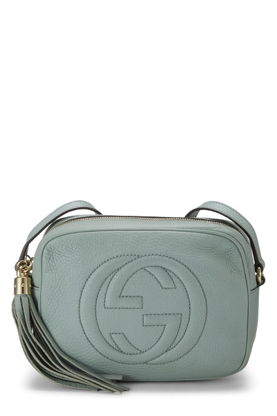Gucci Green Grained Leather Soho Disco