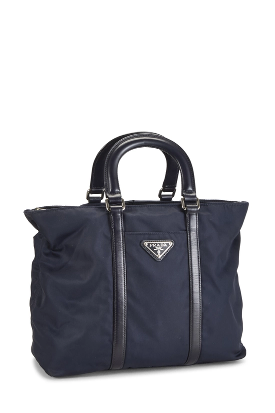 Navy Nylon Convertible Tote, , large image number 1