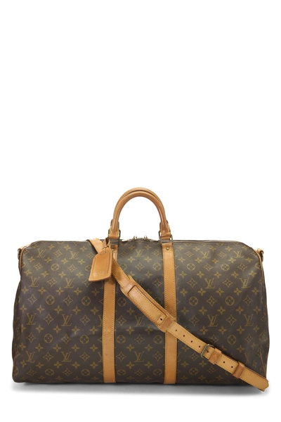 Louis Vuitton Monogram Canvas Keepall Bandouliere 55