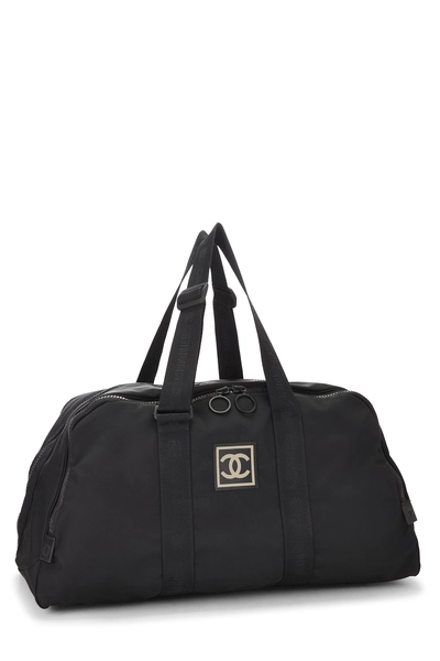 Black Canvas Sportline Duffle, , large