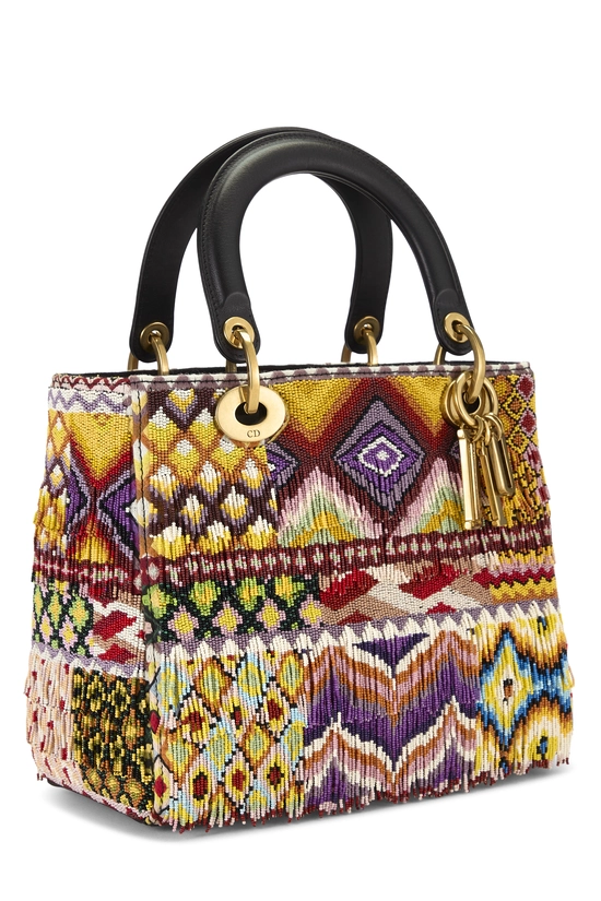 Multicolor Embellished Lady Dior Medium, , large image number 1