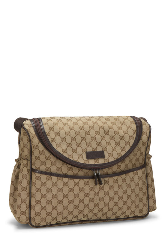 Original GG Canvas Diaper Bag, , large image number 1
