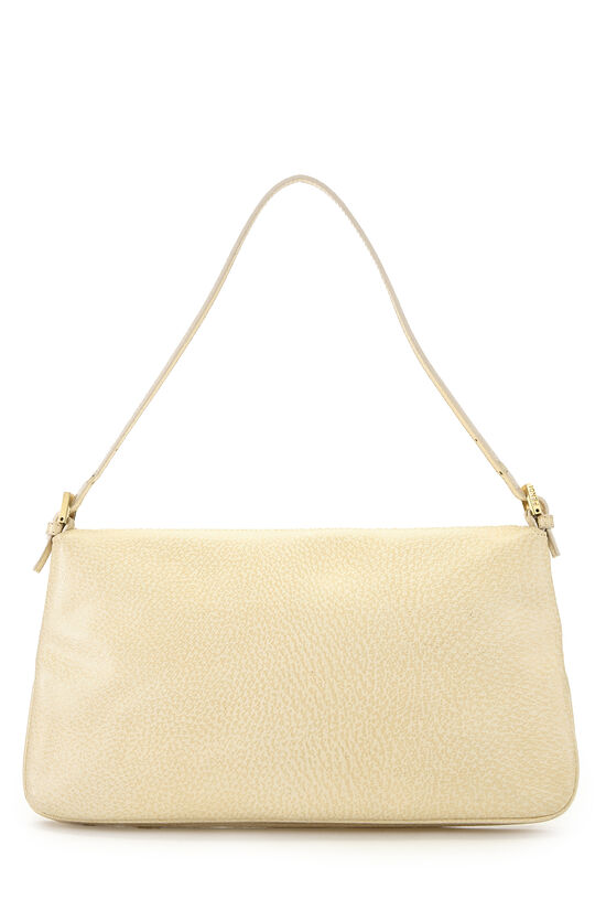 Beige Calfskin Shoulder Bag, , large image number 3
