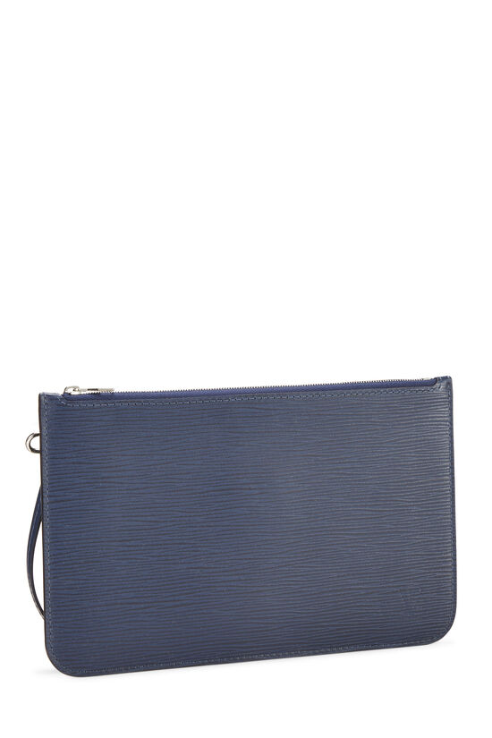Navy Epi Neverfull Pouch MM , , large image number 2