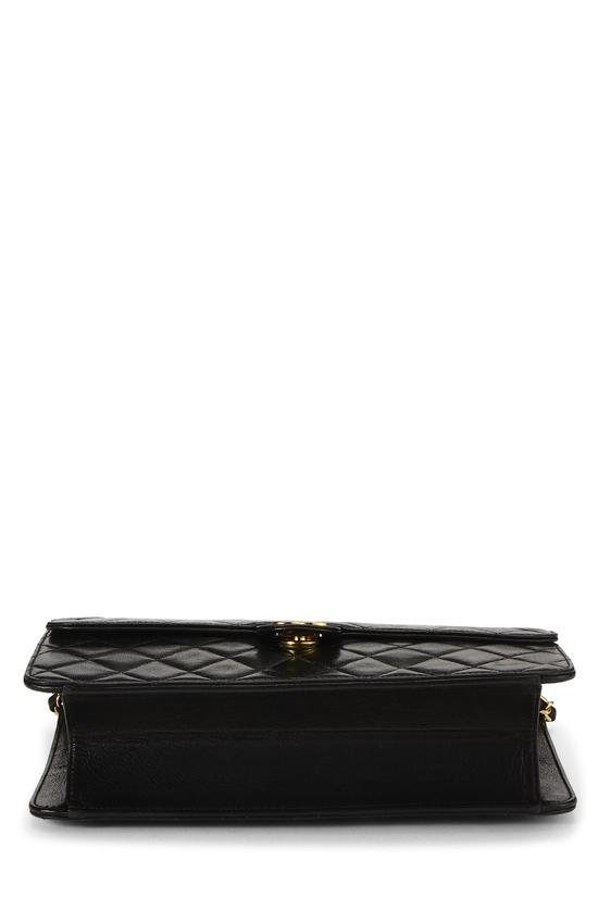 Black Quilted Lambskin Ex Flap Medium, , large image number 4