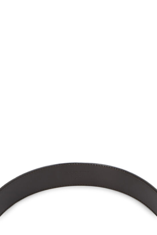 Brown Guccissima Leather Interlocking Belt, , large image number 3