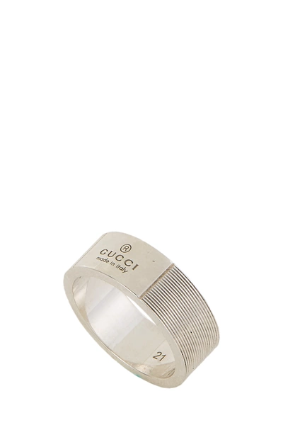 Silver Textured Ring