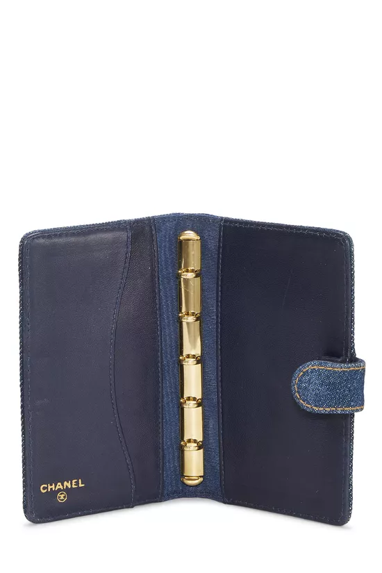 Blue Denim 'CC' Agenda Small, , large image number 3