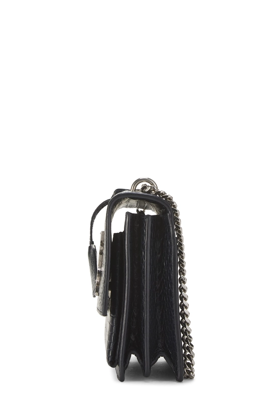 Navy Embossed Leather Sunset Medium, , large image number 2