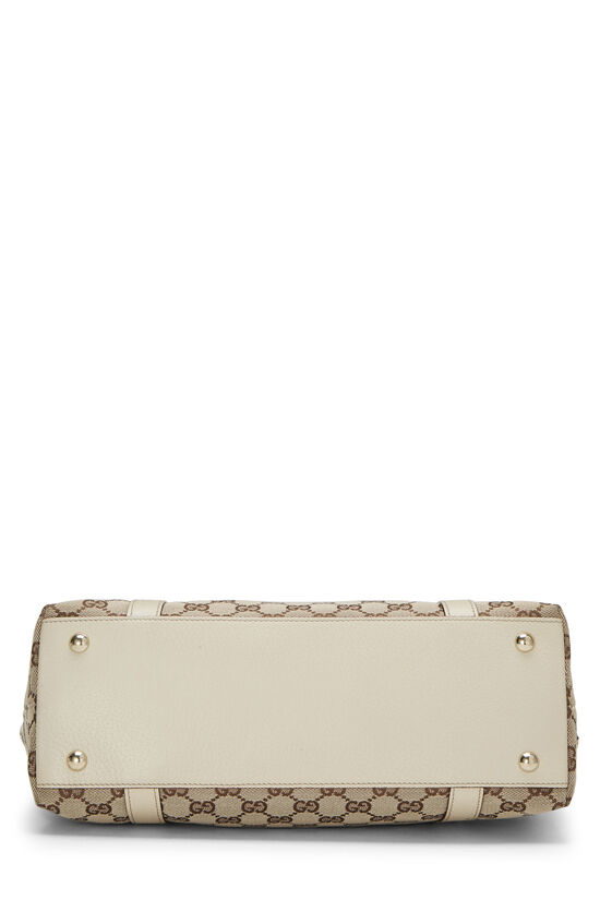 Original GG Canvas Abbey Zip Tote Small, , large image number 4