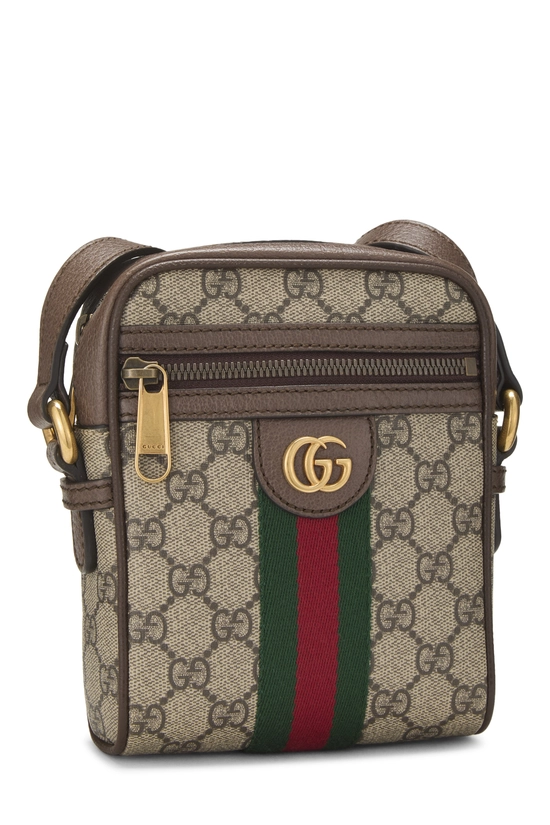 Brown GG Supreme Canvas Ophidia Messenger Mini, , large image number 1
