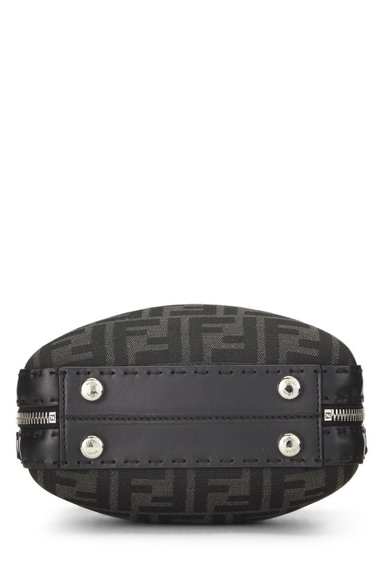 Black Zucca Canvas Suitcase Mini, , large image number 4