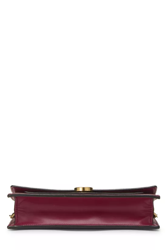 Raspberry Monogram Canvas Flore Wallet On Chain (WOC), , large image number 2