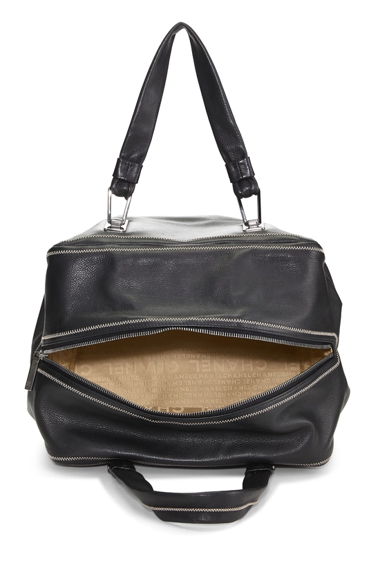 Black Lambskin Bowler, , large image number 5