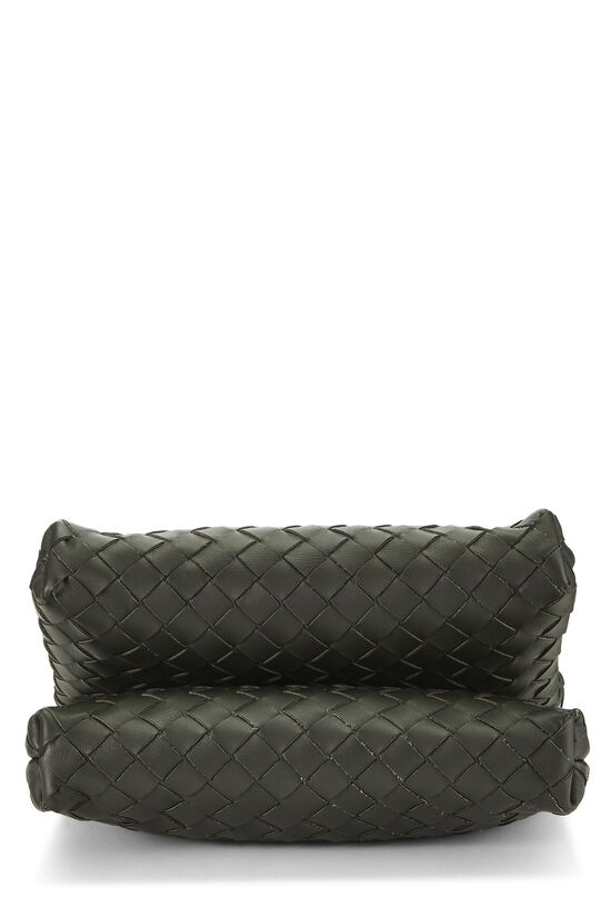 Green Intrecciato Leather Duo Crossbody Bag, , large image number 4