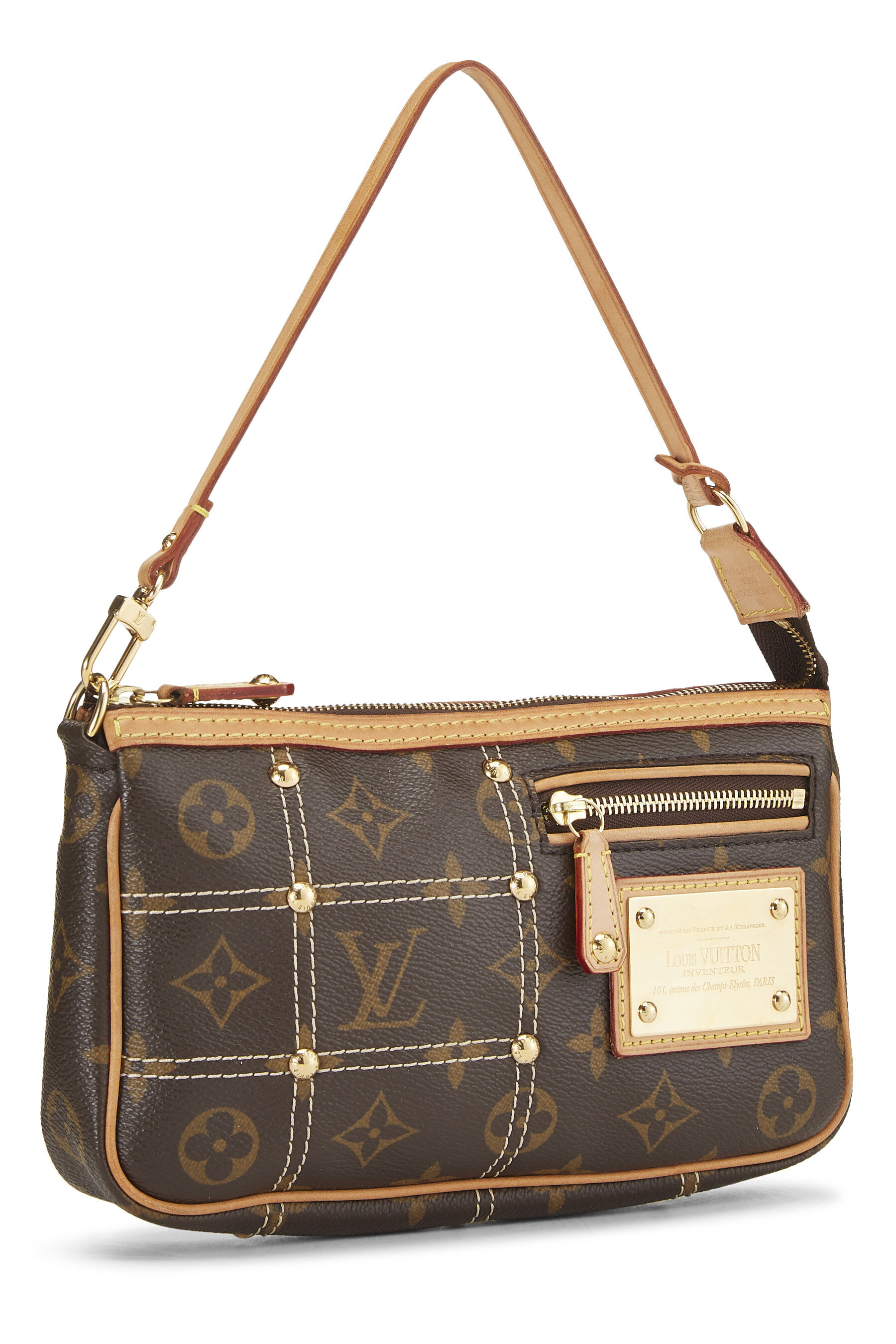 monogram canvas pochette accessoires